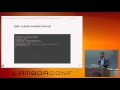 LambdaConf 2015 - Full stack FP in Datomic, Clojure, and ClojureScript   Priyatam Mudivarti
