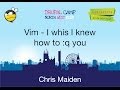 DCNW13 - Vim - I wish I knew how to :q you